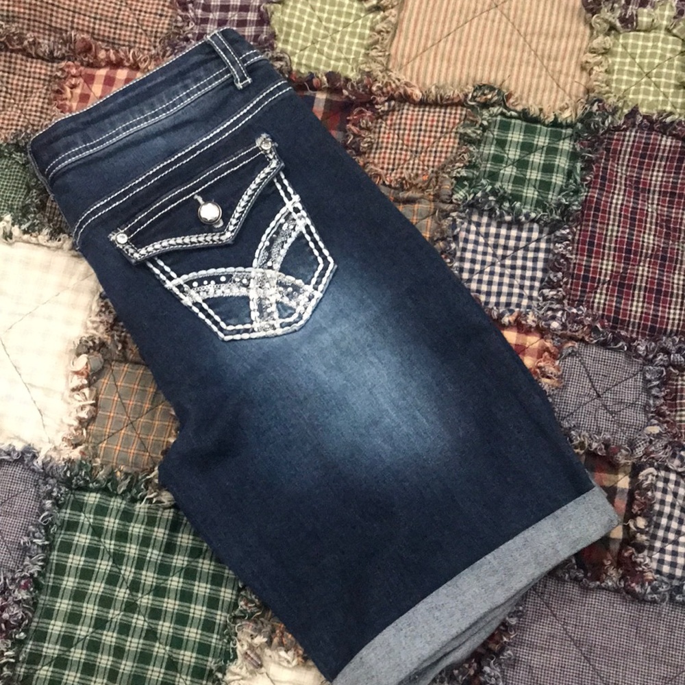 Arizona Bermuda Jean Shorts